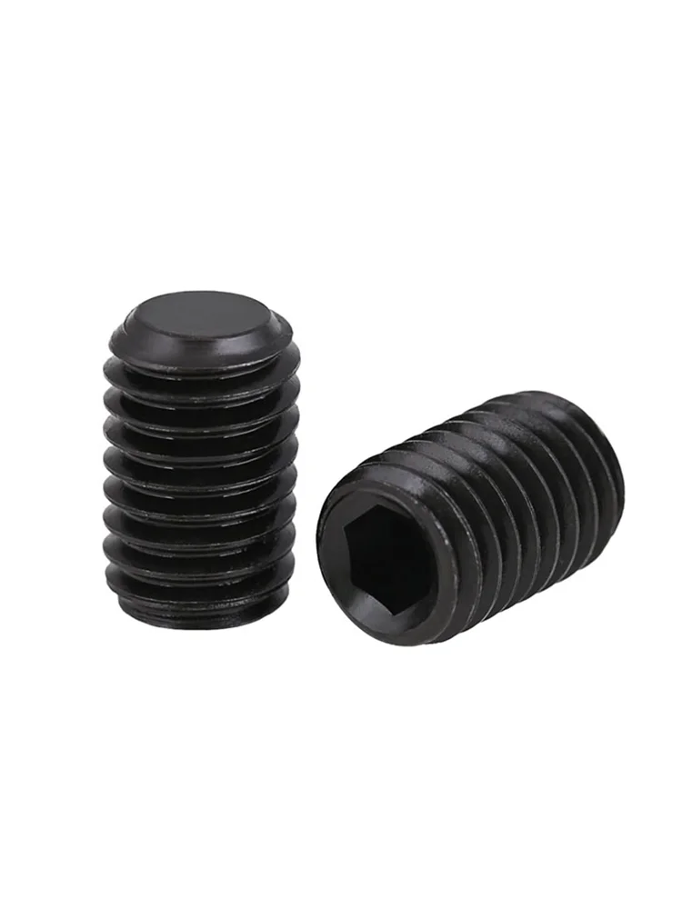 M3 M4 M5 M6 M8 M10 12.9 درجة عالية القوة عرافة مسدس المقبس نقطة مسطحة مجموعة المسمار نهاية نكش مقطوعة الرأس الترباس