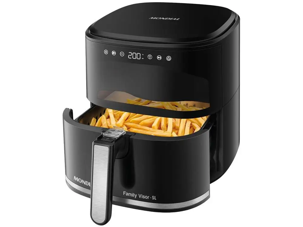 Air Fryer Mondial Grand Family AF-50-DV Preta 5L - 220V