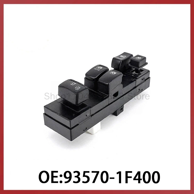 

93570-1F400 подходит для Hyundai Lion Platinum 2004-2010 годов выпуска, переключатель стеклоподъемника, кнопка управления электростеклоподъемником.