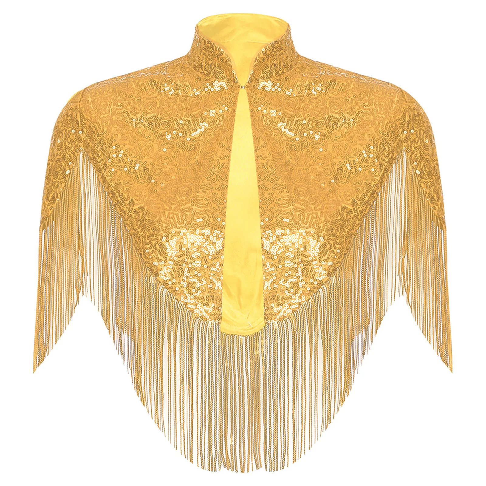 يلتف مهدب للنساء ترتر بوليرو شال موضة كوكتيل حفلة الهذيان اكسسوارات الزفاف مهرجان الموسيقى مساء شال الرأس