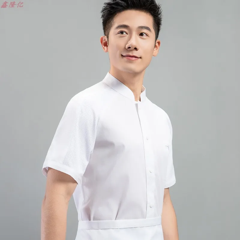 Uniforme de trabajo de verano para limpieza de habitaciones de huéspedes de Hotel, uniforme de limpieza de manga corta para centro comercial, propiedad de Hospital