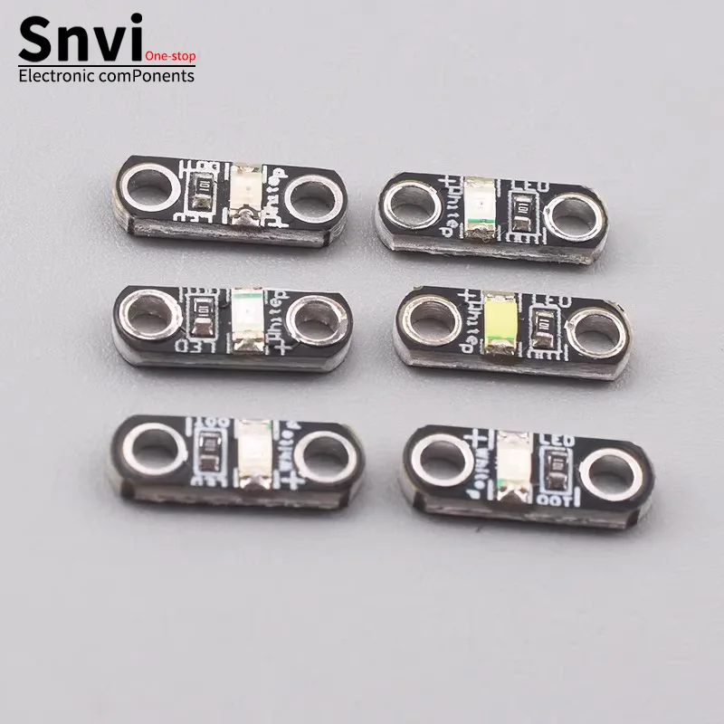 LilyPad LED Button Board - Momentary Pushbutton Switch, Smart Full-Color Module (Red, Yellow, Green, Blue, White, Orange)