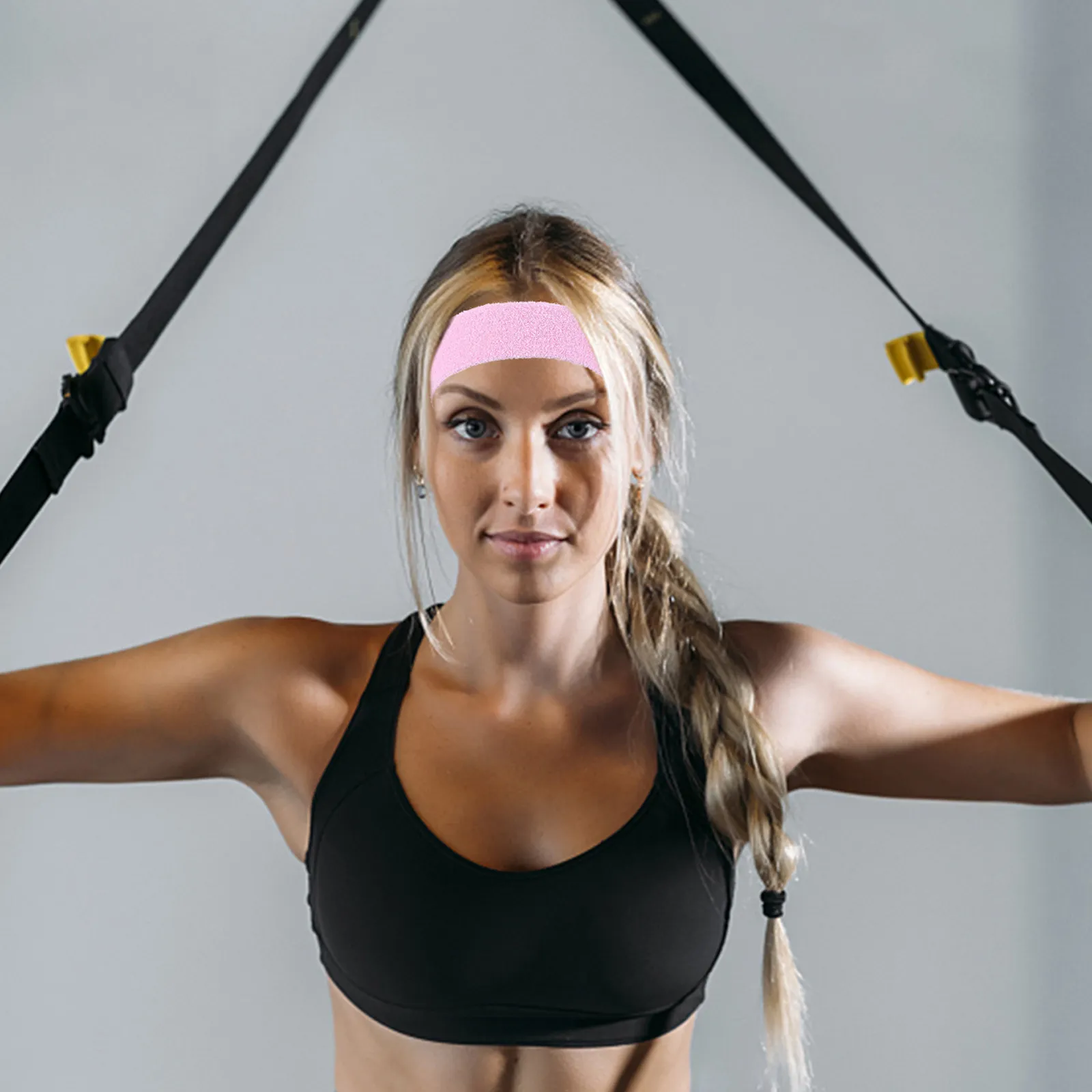 5Pcs Portable Elastic Hair Bands For Headbands For Sports Sport Accessories Sweat Absorbing Yoga Running