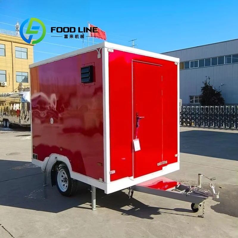 

Customized Multifunctional Mobile Kitchen with Deep Freezer for Coffee Pizza Slush Ice Cream Foodtruck