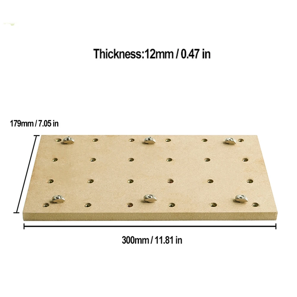 

A32P_Worktable Work Bench for 3018 CNC Routers with Hold Down Clamp Accessories Milling DIY Engraving Machine Tools