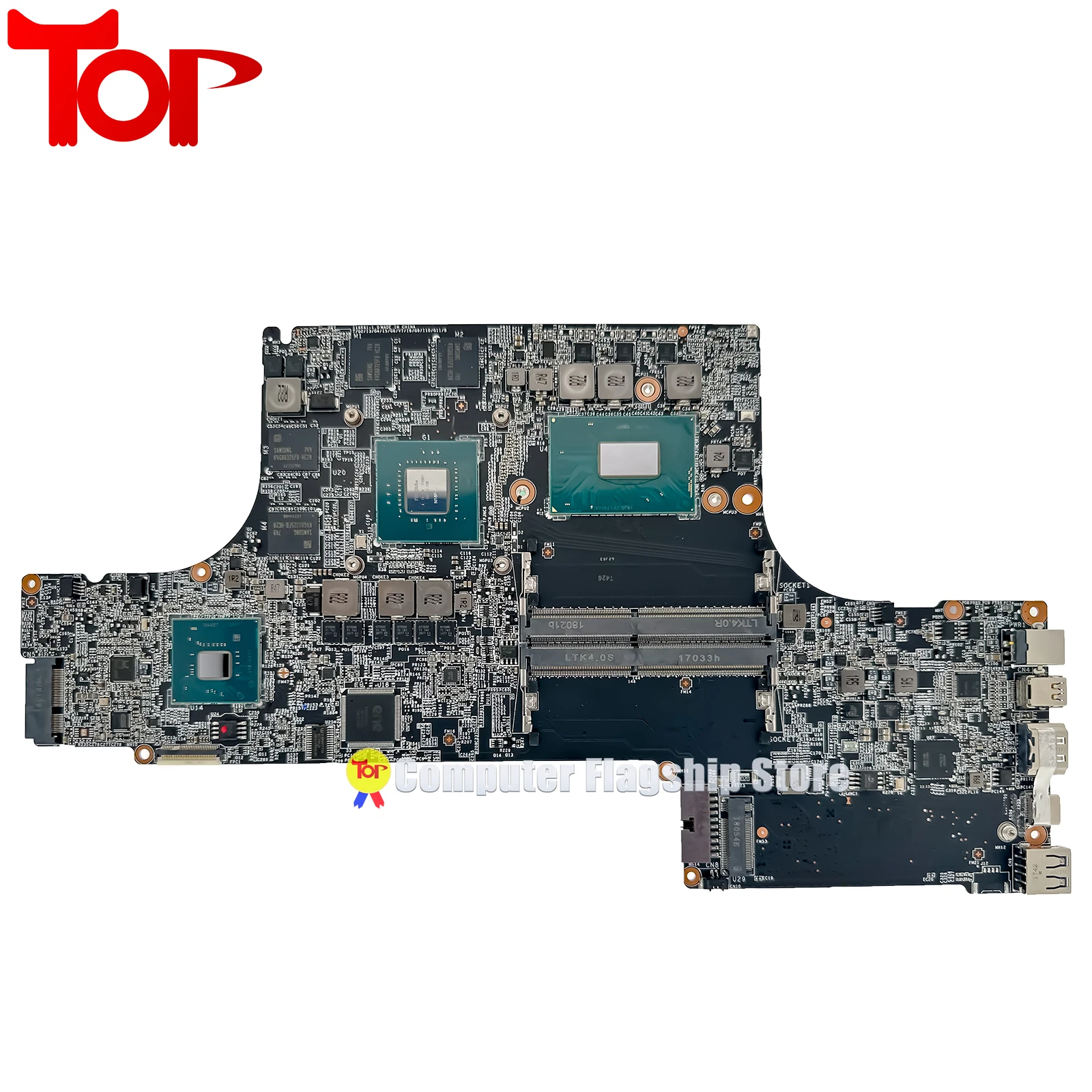 KEFU MS-16K6 Mainboard For MSI MS-16K61 WS63 8SJ Laptop Motherboard i5 i7 8th Gen P2000/GTX1050Ti-V4G