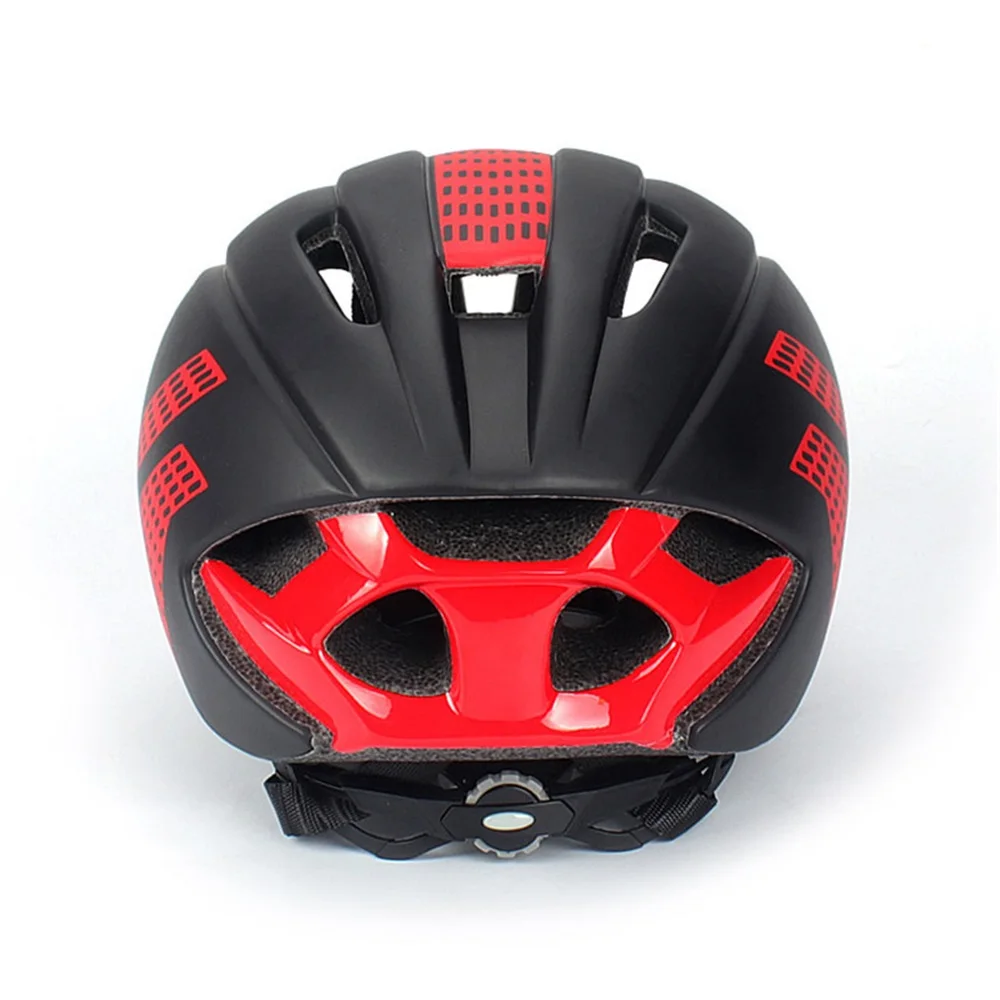 YUMAJ 280g Aero Ultra-light Goggle TT Road Bicycle Helmet In-Mold Racing Cycling Bike Sports Safety Time-Trial Cycling Helmet