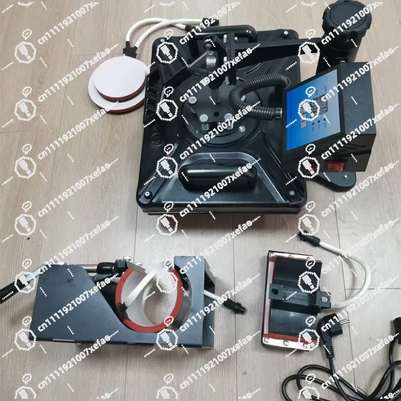 220V Heat Transfer Machine, Multi-functional Five-in-one Heat Press, Digital Transfer Heat Sublimation Machine, Suitable