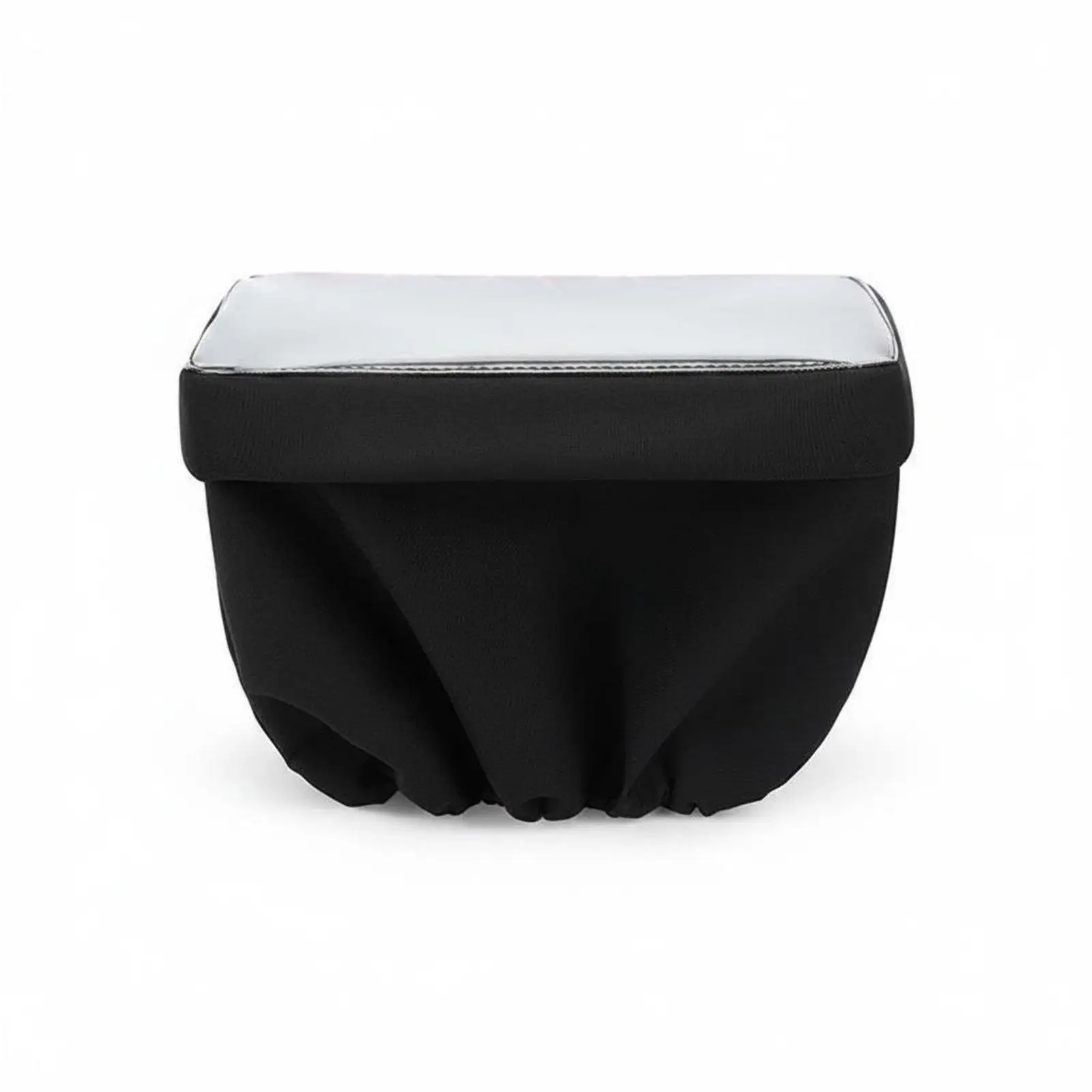 Electric Bike Basket Cover Gathered Skirt Bike Basket Waterproof Cover Multi-Point Fastening Biking Accessory