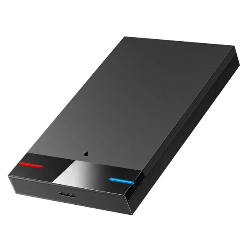AED7-2.5 Inch HDD Enclosure HDD Case 2.5 Inch Micro-B USB 3.0 External Hard Drive 5Gbps HD Portable Storage Device