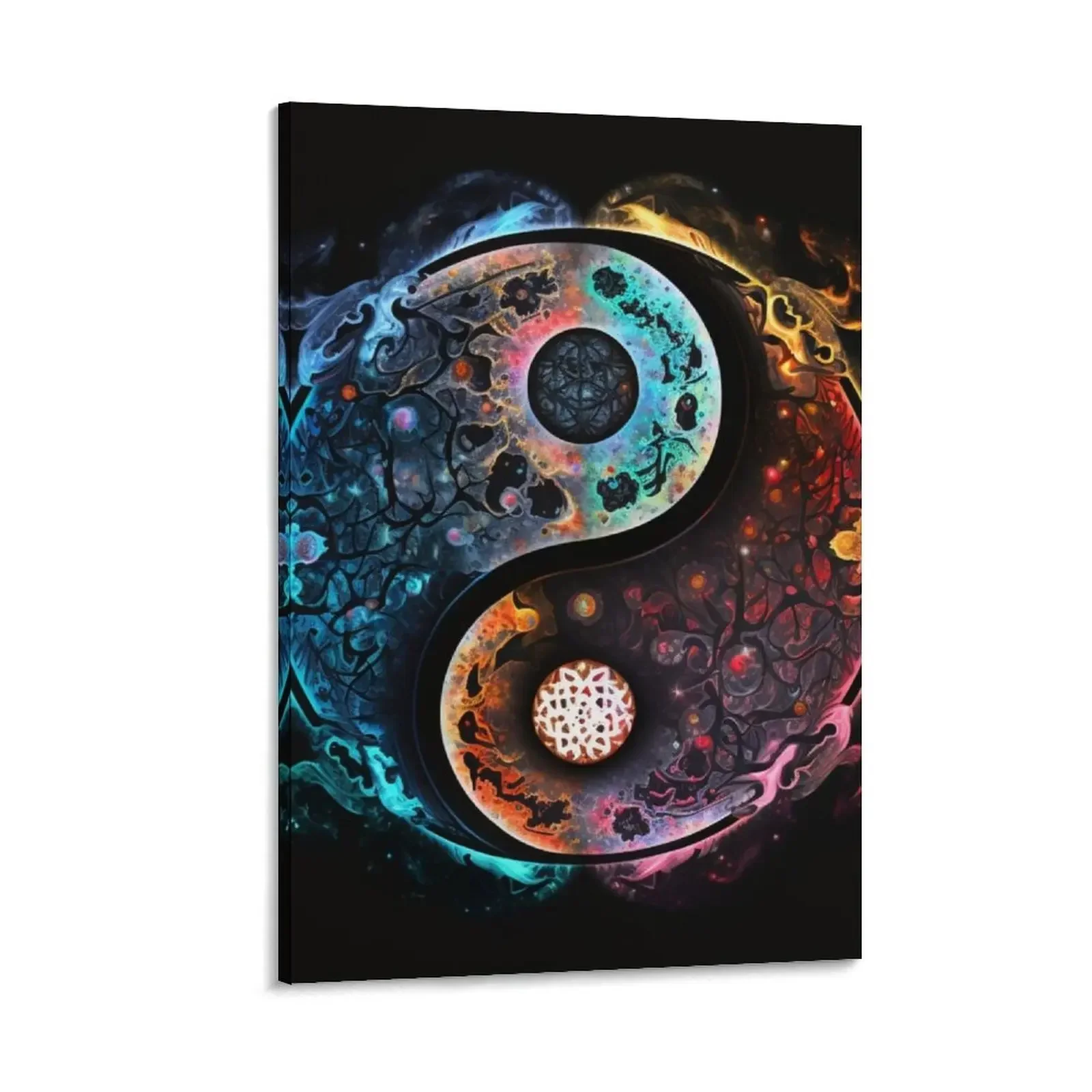 

ying yang of abstract art Canvas Painting Decoration wall Paintings for bedroom home decorations and organization