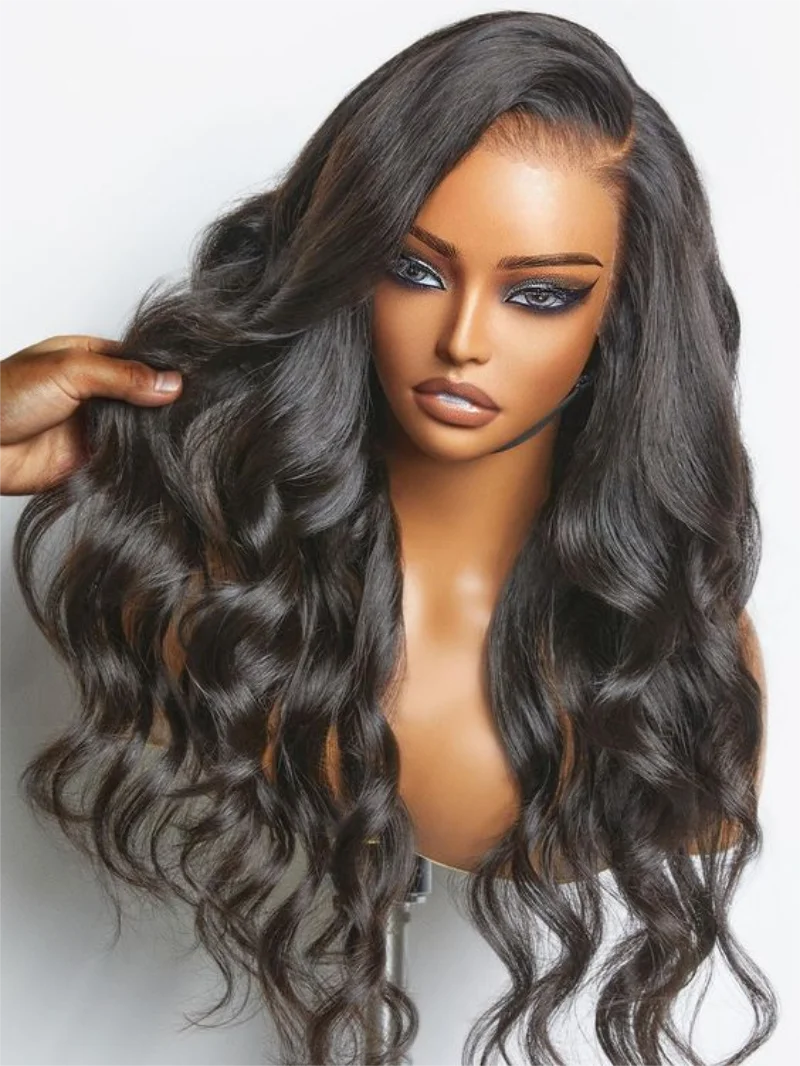 Body Wave Lace Front Pruiken Menselijk Haar Pre Geplukt 13X4 Lace Frontale Lijmloze Pruiken Menselijk Haar Pruiken Voor Vrouwen Kant Frontale Pruiken