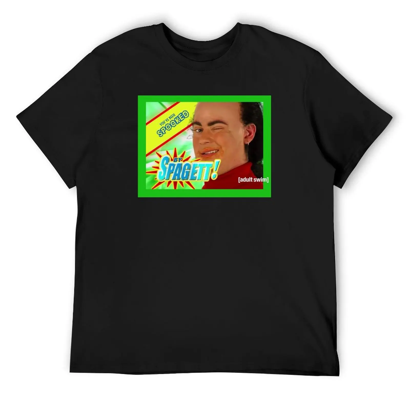 Футболка Spagett, хлопковые мужские футболки, эстетичная одежда, летние топы, мужские футболки, повседневные стильные футболки