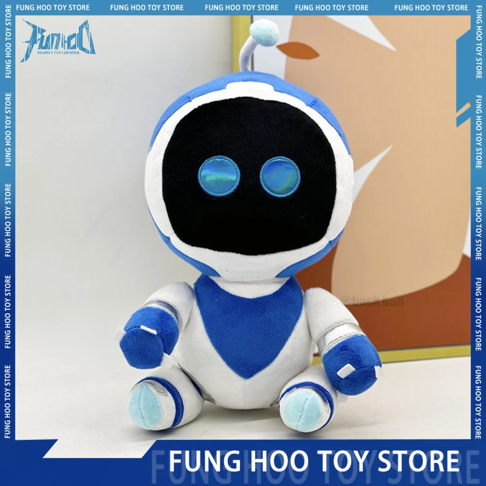 Astro Bot Rescue Program Plush Doll Anime Related Image Toy Blue Robot Halloween Dolls Action Figure Christmas Kid Birthday Gift