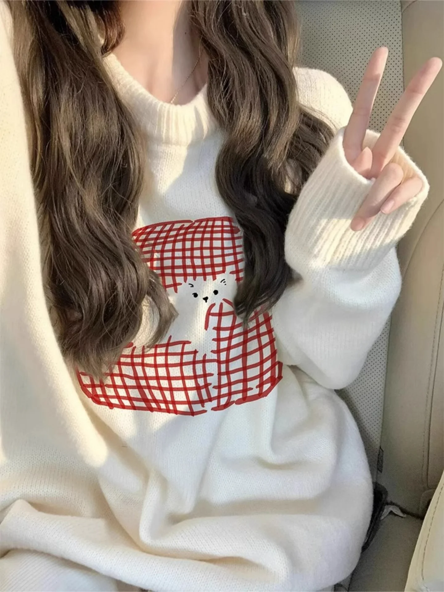 

Мягкий вязаный длинный свитер Sve Base irt, женский зимний новый простой внутренний свитер, верхняя одежда, топ Fufu Sle, свободный крой