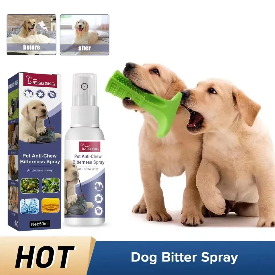 Dog Bitter Spray Furniture Scratching Prevention Discourage Clawing No Chew Training Aid Stop Gnawing Pet Anti Chewing Liquid