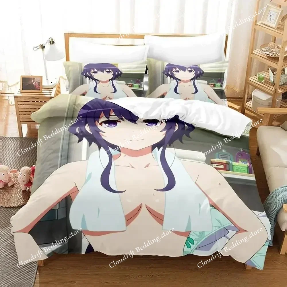 Bikini Saekano How to Raise a Boring Girlfriend Bedding Set Cartoon Anime Adult Kid Bedroom Duvet cover Sets