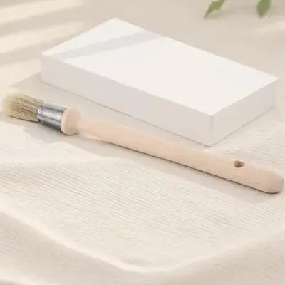 فرشاة طلاء بمقبض خشبي، خيوط مدببة مستديرة للجدران، لوحة زاوية متفوقة، أدوات تحسين المنزل #6