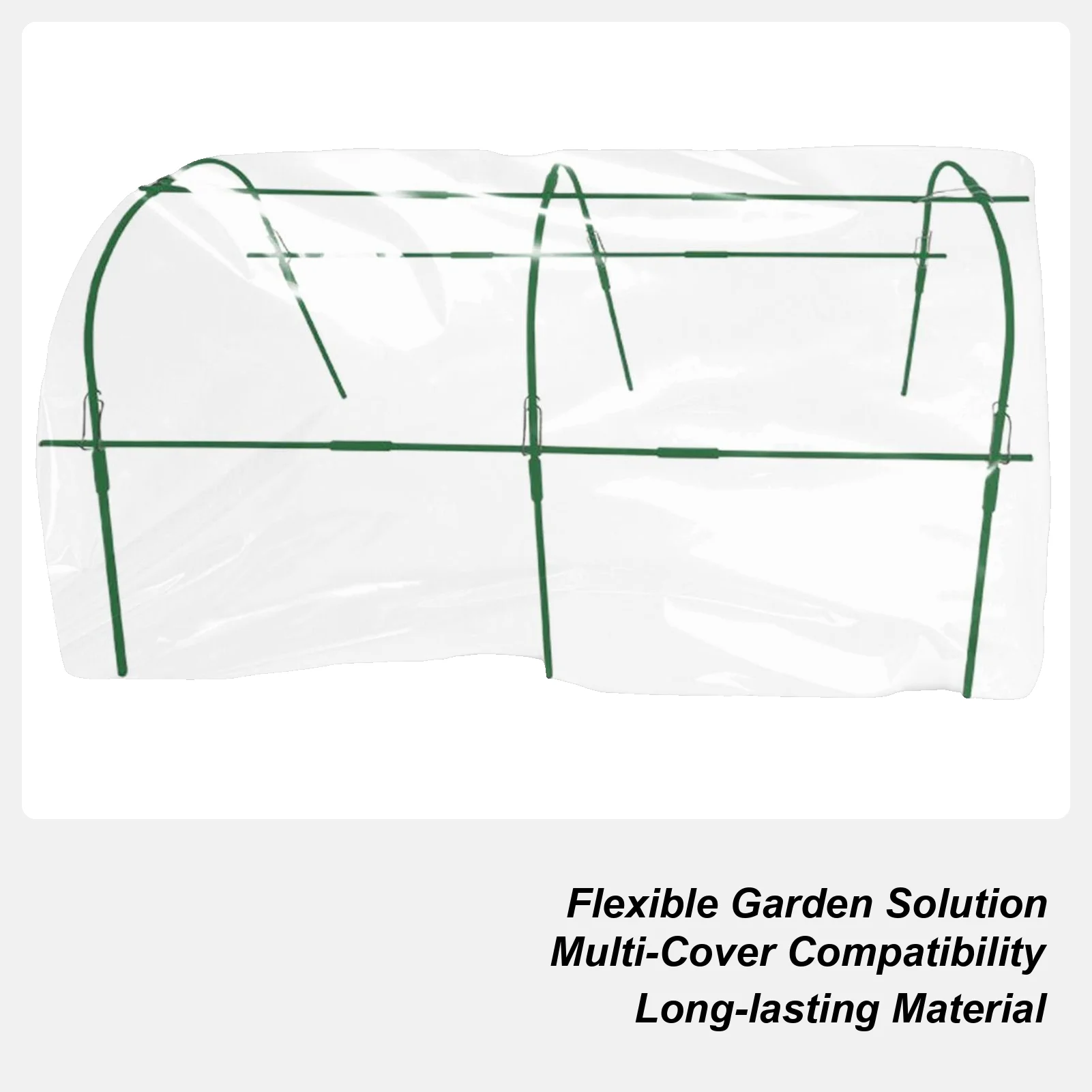 

Garden Hoop For Raised Beds Backyard Plant Tunnel Flexible Planting Hoop Grow Tunnel For Garden Orchard Flowerbed Lawn