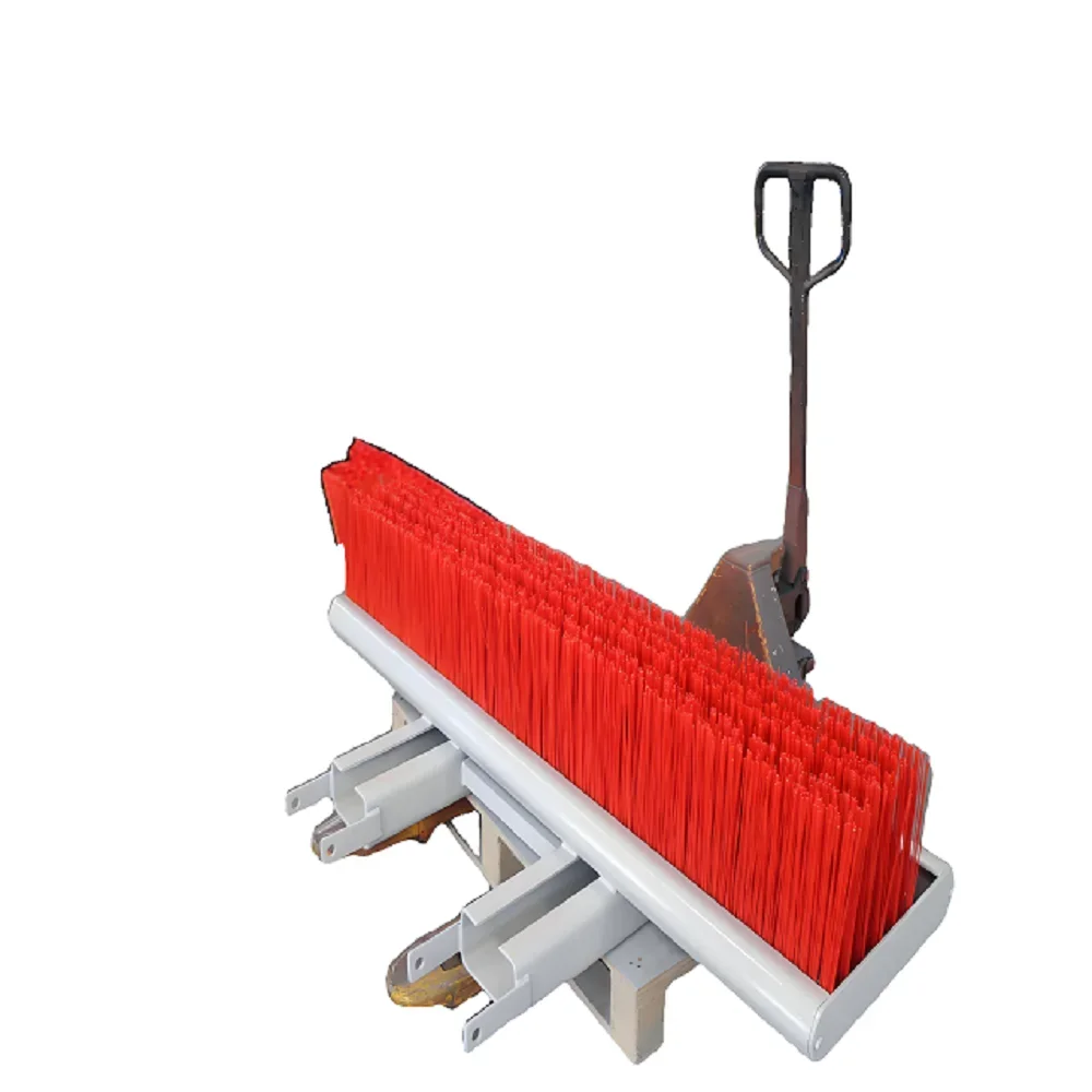 2024 New And Hot Sale Good Quality Heavy Forklift Accessories Yard Sweeper/Push Broom Road Sweeper Brush For Forklift