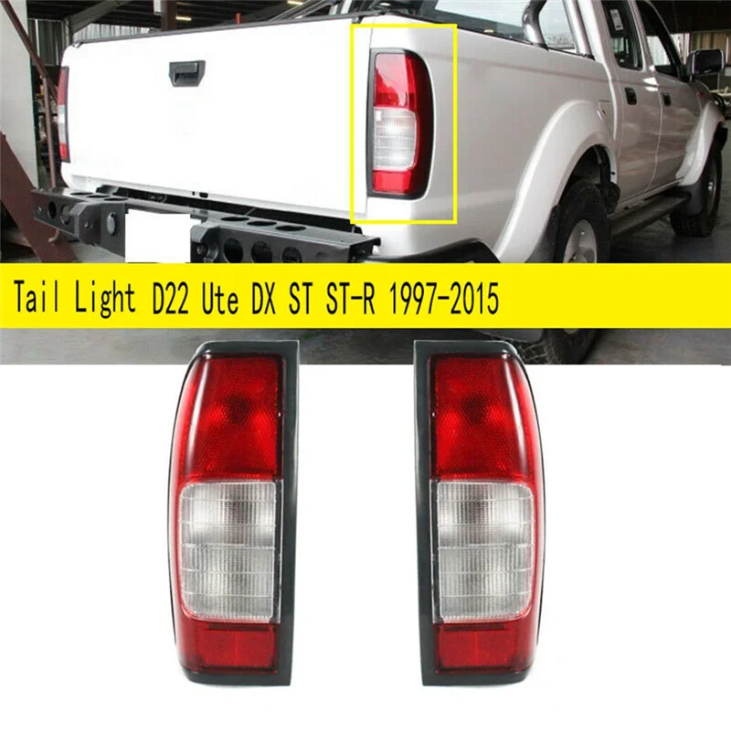 Lampu sinyal lampu rem ekor kiri mobil untuk Nissan Navara D22 Ute DX ST ST-R 1997-2015 RLN026-UK-L