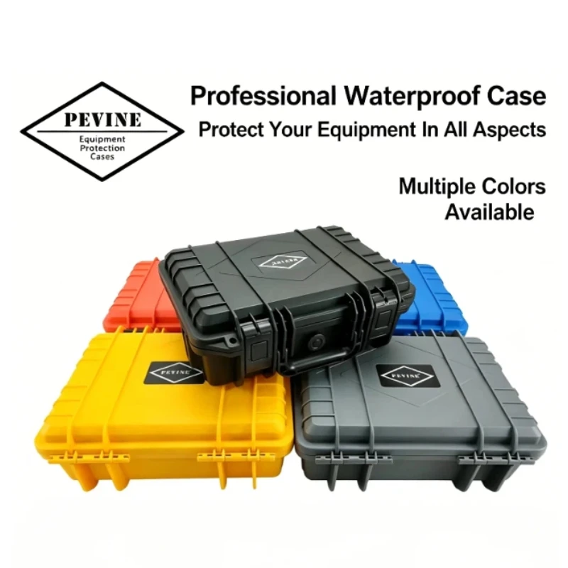 Waterproof Plastic Toolbox Portable Suitcase Hard Carry Electric Tool Box With Sponge Sturdy Hard Case And Flight Case Organizer