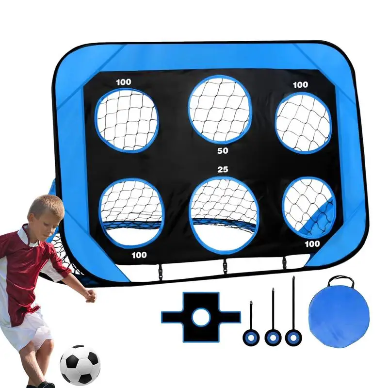 

Kids Soccer Goal Practice Soccer Net 4 Modes Goal Modes Soccer Goal Children Soccer Target Net For Playground Backyard