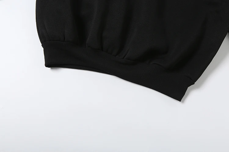 Weird Puss Pullover mit Spitzen-Patchwork in Flügelform, Damen, Herbsttrend, Kapuze, lange Ärmel, rückenfrei, High-Street-Mode, Oberteile – Detail 18
