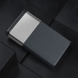 Creative Magic Cigarette Case Holds 12 Cigarettes Black Simple Style Portable Cigarette Box Fashion Gifts for Making Surprise