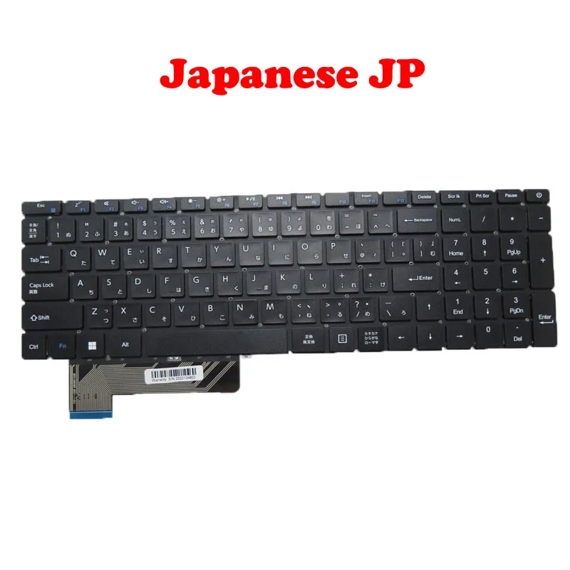 Teclado para Notebook para Gateway, GWTN156-4, GWTN156-4BL, GWTN156-4BK, GWTN156-4GR, GWTN156-4PR, Inglês, EUA, Reino Unido, JP, Preto, Cinza, Novo