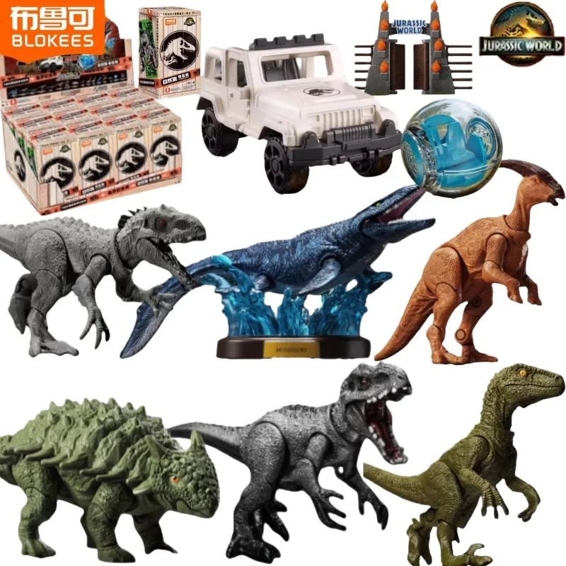 BLOKEES Building Block Man Natural Set Jurassic Park Surprise