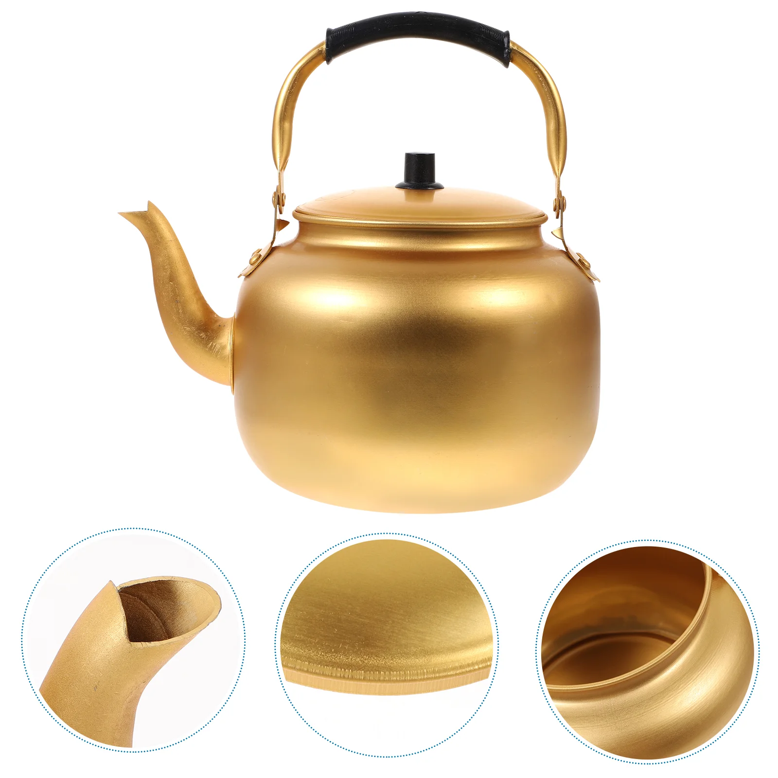 

Rice Jug Tea Kettle Water Household Makgeolli Multi-function Korean Aluminum Home Accessory