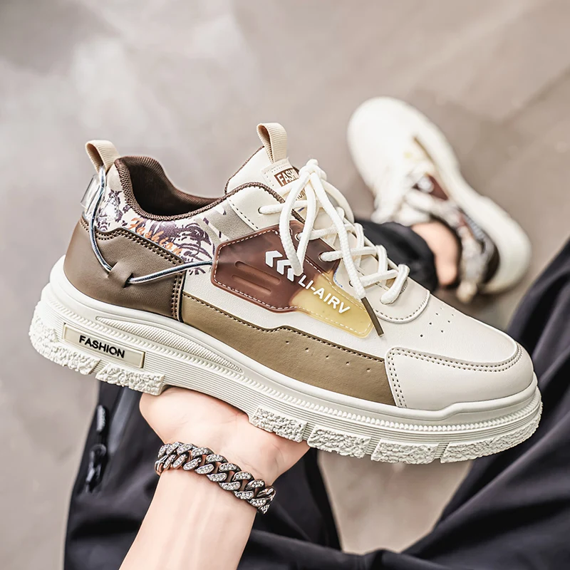 

2025 New Men's Board Shoes,sneakers,skate shoes,Casual Shoes Anti-Odor Elegant Soft Sole shock-absorbing Casual unisex Durable