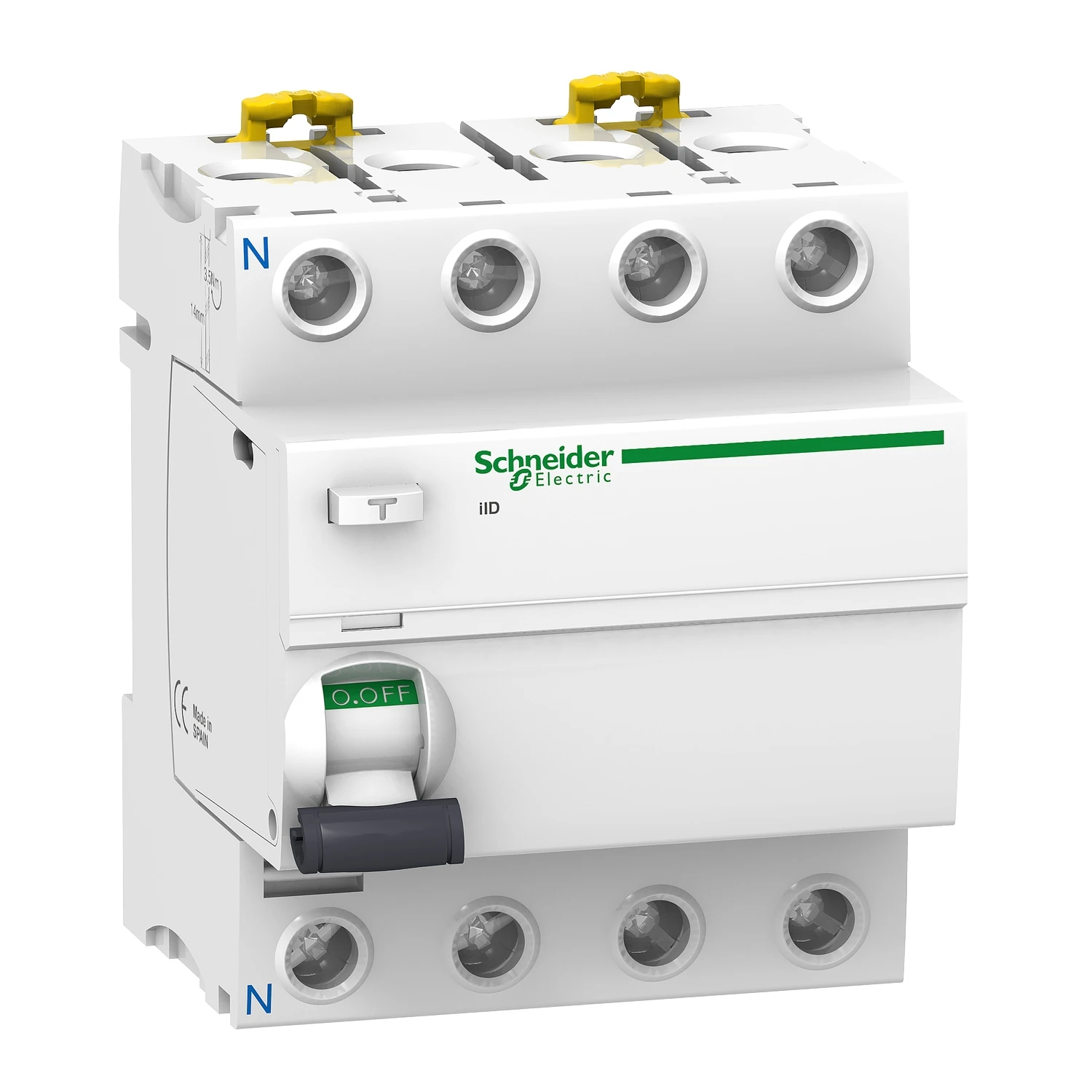A9R53480 Residual current circuit breaker (RCCB), Acti9 iID, 4P, 80A, A type, 30mA