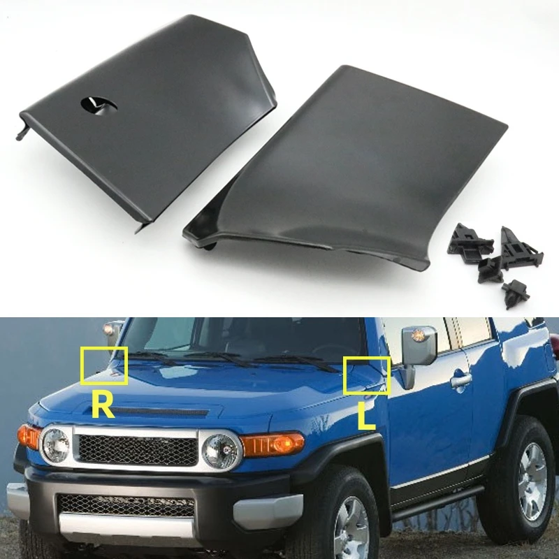 Panneau de garde-boue supérieur avant pour Toyota FJ Cruiser, base d'antenne, couvercle Kiev illage, 2007-2020