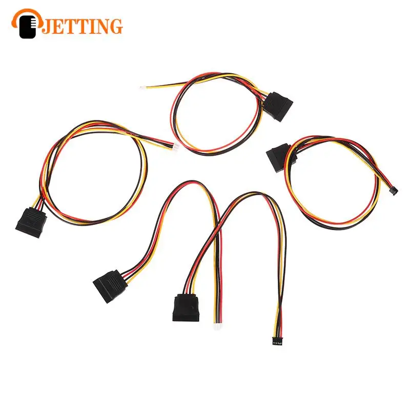 PH 2.0mm 4Pin Small Type To 15Pin HDD SATA Power Supply Cable Cord 20AWG Wire For Industrial All-in-one HD Mini 5V 12V