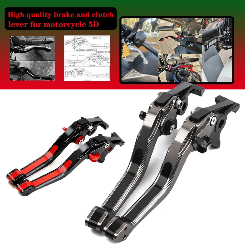 

Motorcycle 5D Brake Clutch Lever FOR CAPONORD/ETV1000 2002-2007 RST1000 FUTURA 2001-2004 CNC Adjustable Motorbike Brake Lever