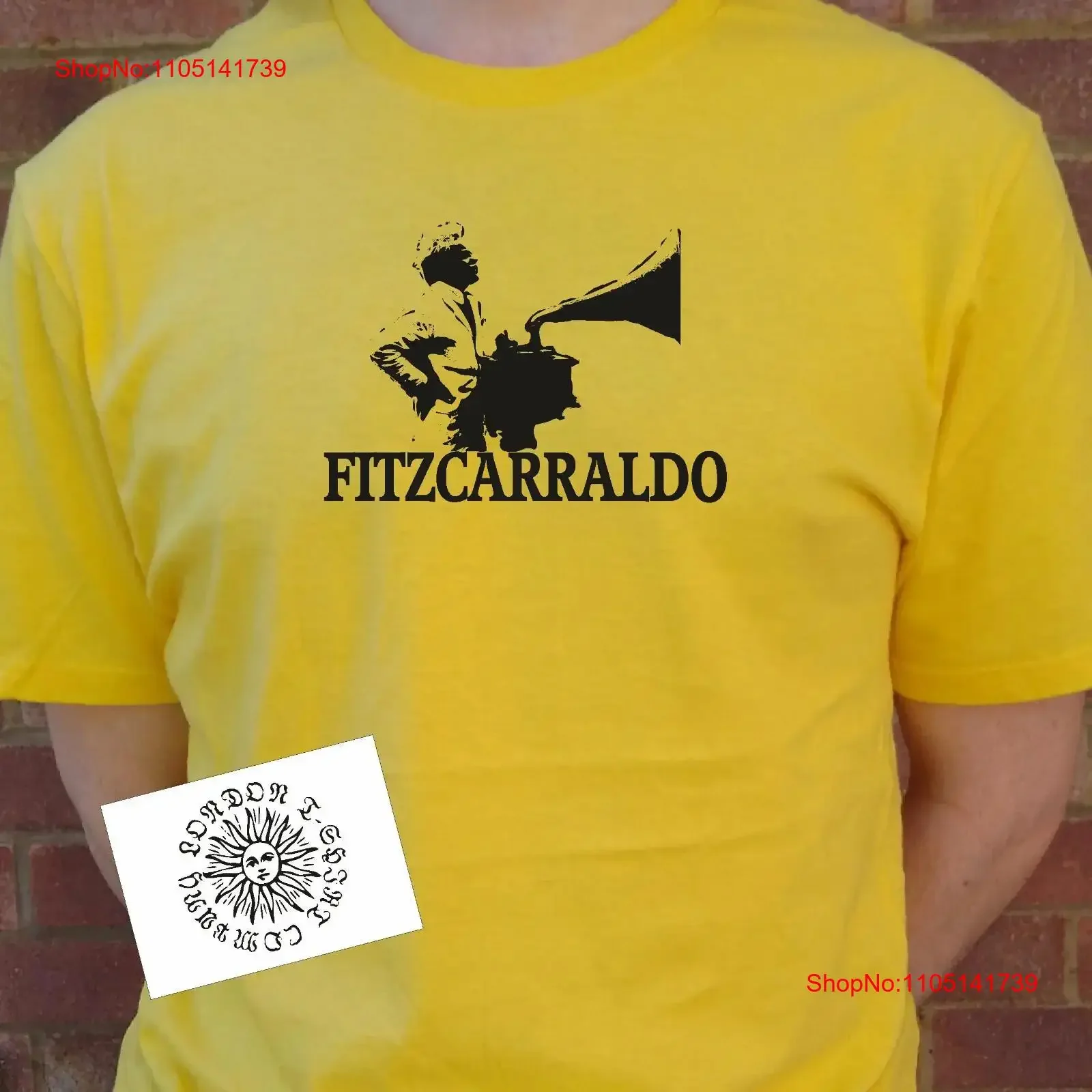 فيتزكارالدو تي شيرت فيرنر هيرزوغ فيلم كلاوس كينسكي بيرو ألوان مختلفة خمر غسلها قمة الموضة للارتداء اليومي لينة