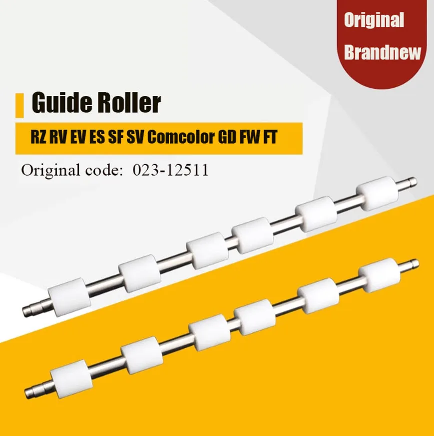 

1 шт. Оригинальный Новый направляющий ролик 023-12511, подходит для машины RI RZ RV EV ES SF SV Comcolor GD FW FT