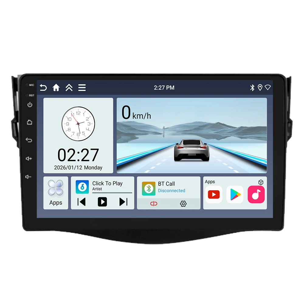

2DIN Android 16 Автомагнитола с видеоплеером для Toyota RAV4 XA30 2005-2016, GPS-навигация, 5G WiFi, Carplay, Авторадио