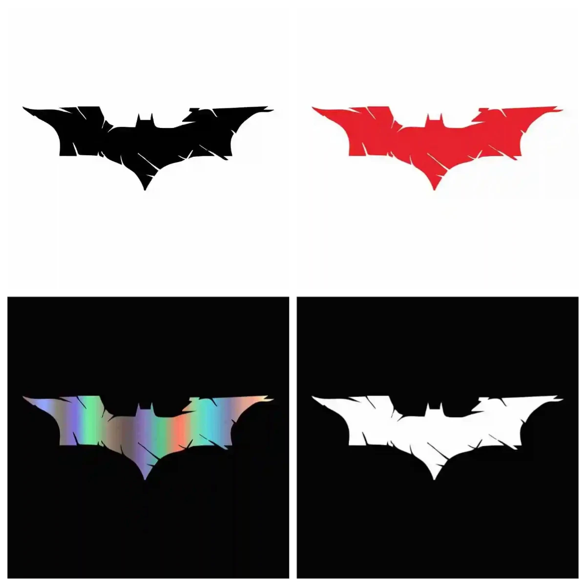 

Stylish Bat Sticker Car Decals Winged Design PVC Cover Scratches Custom Motorcycle Accessories