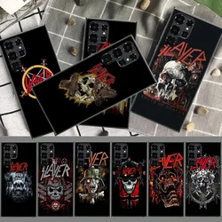 Slayer Heavy Metal Rock Band Cases Phone Case for Samsung Galaxy S26 Ultra S25 Edge S24 S23 FE S21 Plus S20 S22 Cover TPU Capa S