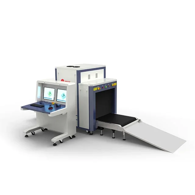 Dual energy X-ray tray inspection system X-ray scanner