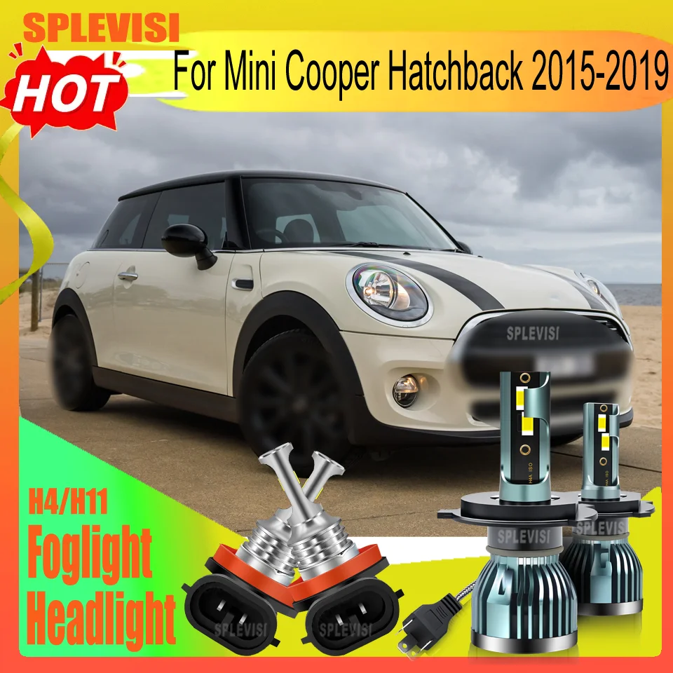 

Ensuring Safer Night Driving LED Headlight Foglight 12V 9003/H4 H11/H9/H8 For Mini Cooper Hatchback 2015 2016 2017 2018 2019