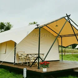 Wodoodporny namiot kempingowy na zewnątrz, wakacyjny Glamping, luksusowe zakwaterowanie, Living Eco, pustynny pokój hotelowy, Hotel