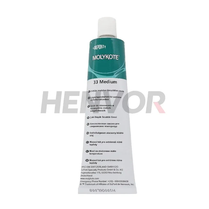 Molykote 33 Medium 100g - High-Performance Lubricant | Excellent Lubrication Protection | Ideal for Medium Load Equipment
