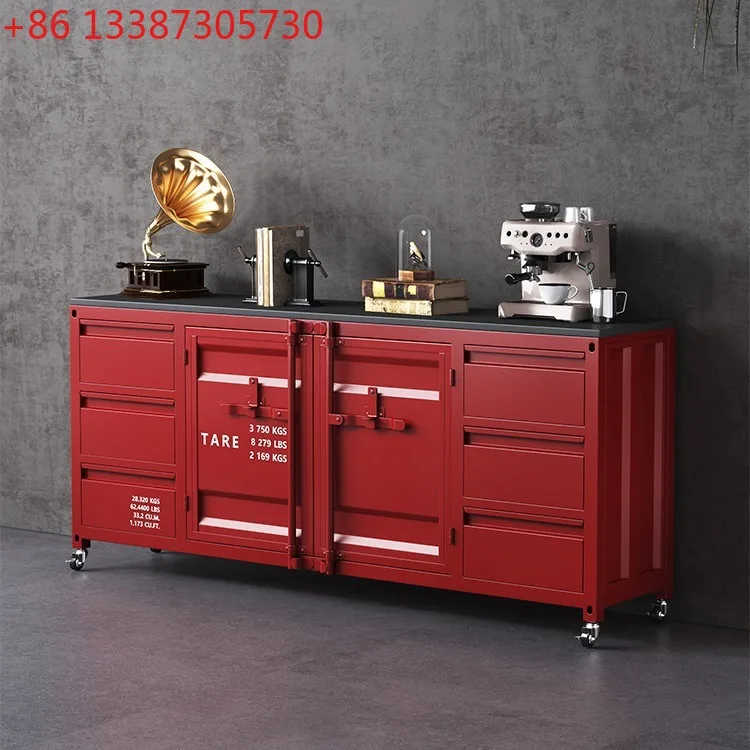 

Американский боковой шкаф Многофункциональный шкаф для хранения Шкафчик у стены Шкафчик