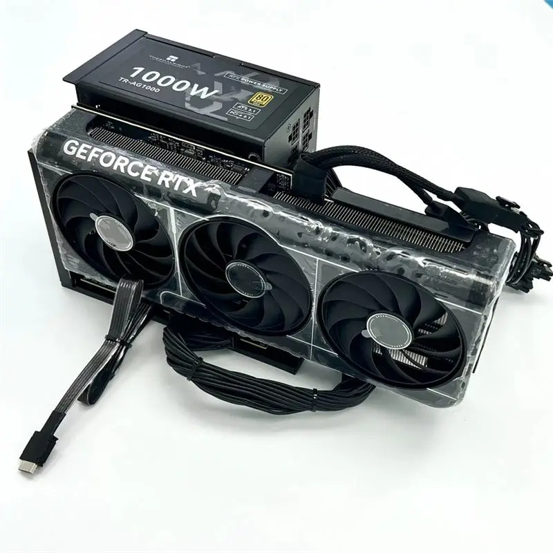 ADT-LINK Pcie 5.0 X4 EGPU Oculink GPU Dock M. 2 Oculink To PCIE X16 Notebook Laptop External Video Graphics Card K993G-BK7-50Cm