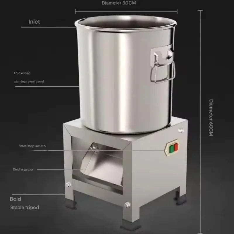 

Electric Stainless Steel Vegetable Shredder - Fodder Grinder, Grass & Veg Chopper, Commercial Feed Cutting Machine