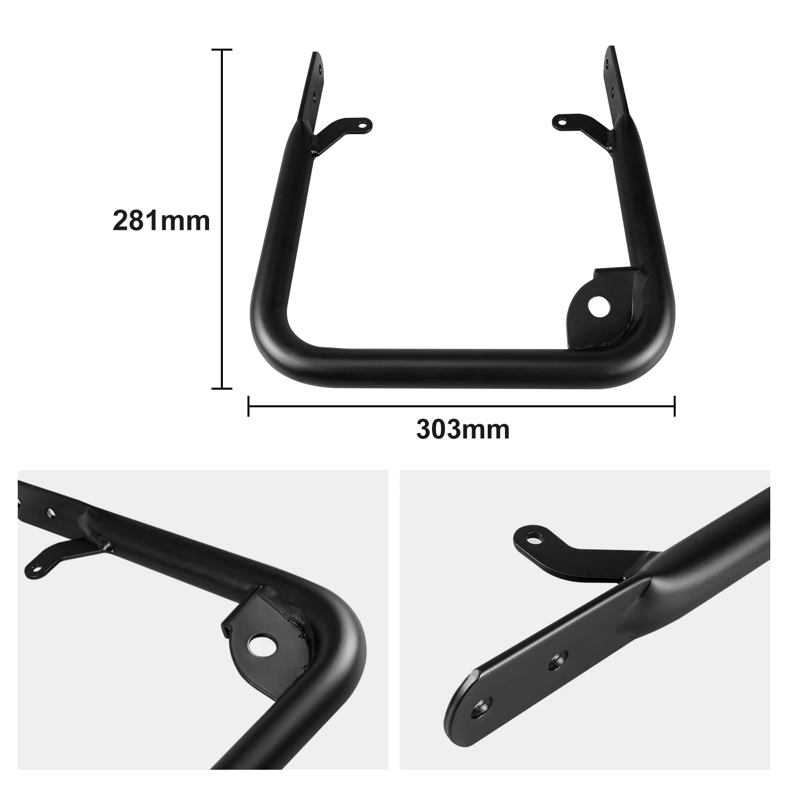 For YFZ450R/SE Rear Grab Bar Luggage Rack Bar For Yamaha YFZ450R YFZ450SE 2009-2023 YFZ450X 2010-2011 ATV Parts 18P-2845R-20-00